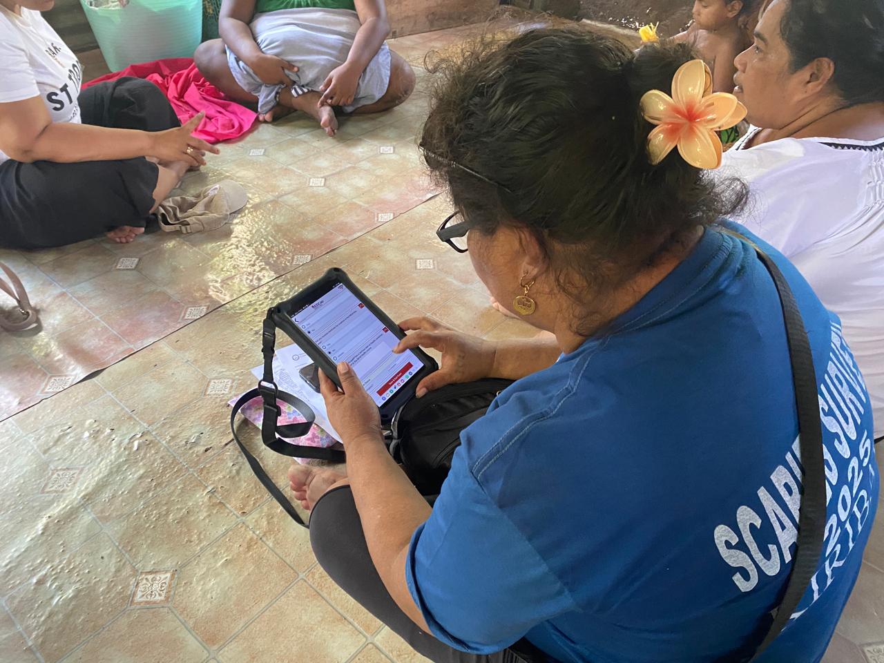 Skin examination during the prevalence survey, November 2025