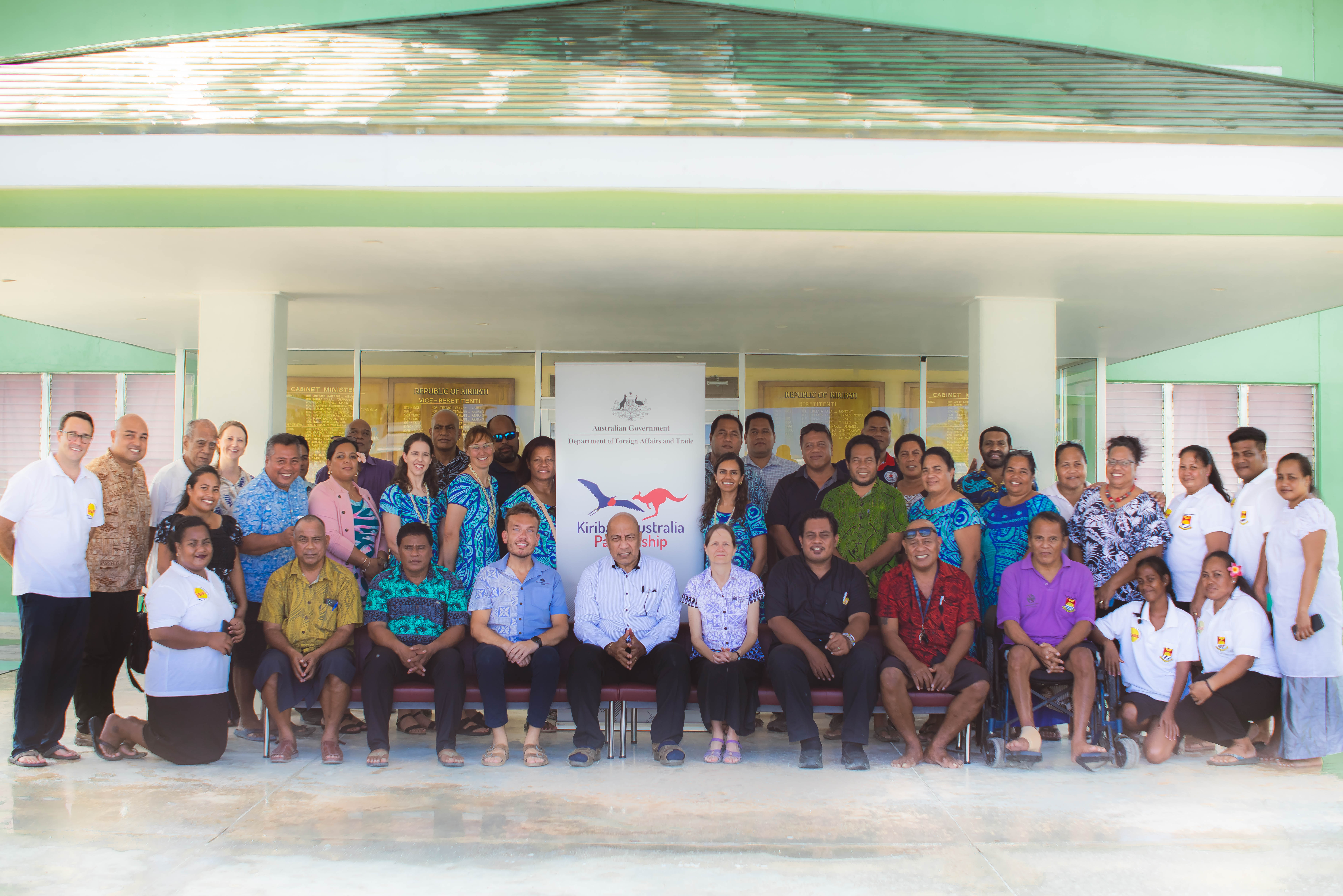 MDA launch event at Kiribati Parliament in South Tarawa, April 2025
