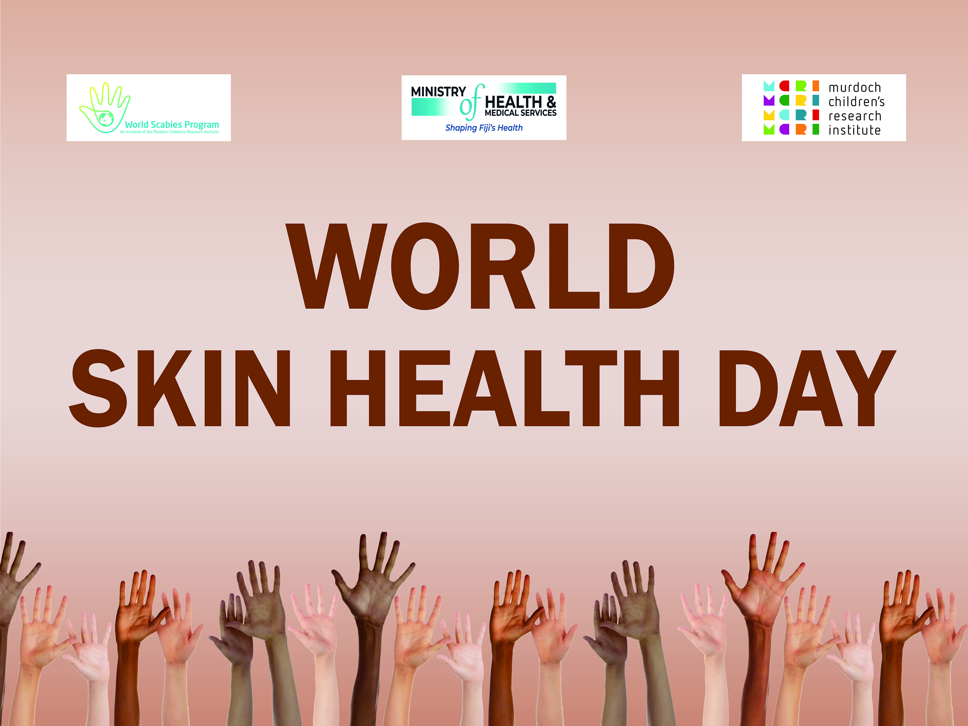 World Skin Health Day graphic for celebration event, Suva, July 2025