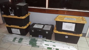 The Northern MDA team return supplies to headquarters in Suva