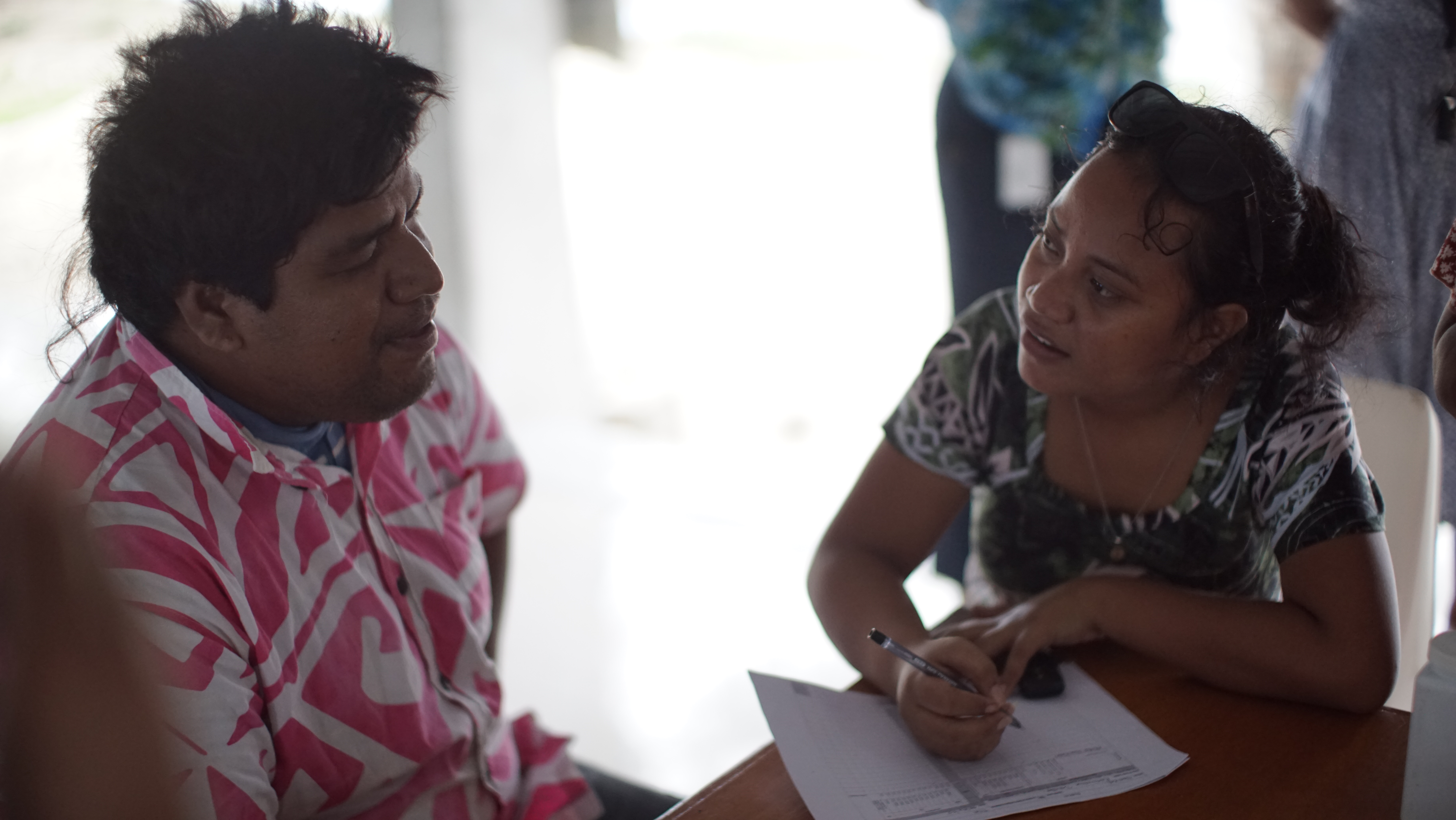 MDA dosing event at Te Toa Matoa, South Tarawa, April 2025