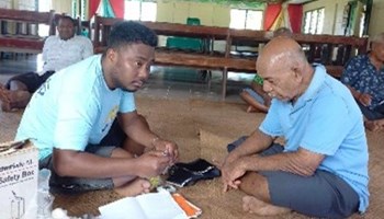 Integrated scabies and LF Mini MDA completed in Matuku Island and Totoya Island in Fiji 